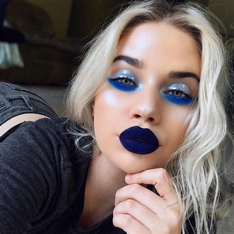 Blue Flame Eye Makeup Tips Makeup Goals Makeup Inspo Makeup