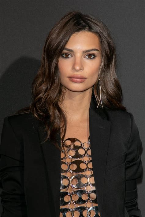 Emily Ratajkowski Celebrity Hair Color Trends 2018 Popsugar Beauty