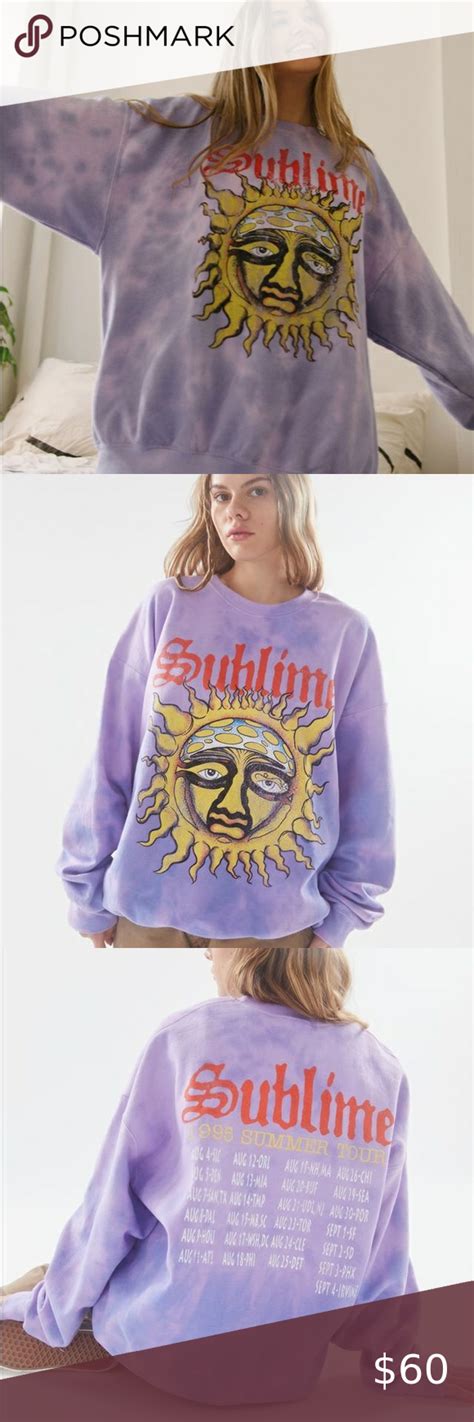 Sublime Urban Outfitters Oversized Crewneck Sweatshirts Oversized