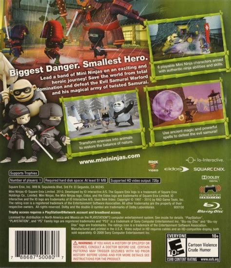Mini Ninjas Box Shot For Playstation 3 Gamefaqs