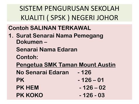 Tumpuan utama dalam spsk adalah pemantapan dari segi pengurusan dan pelaksanaan proses. PPT - SISTEM PENGURUSAN SEKOLAH KUALITI ( SPSK ) NEGERI ...