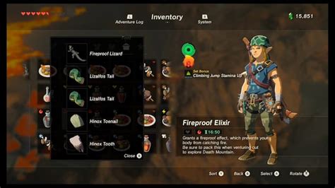 The easiest way to come by elixirs, by far, is to make them yourself.as you journey. Divine Beast Vah Rudania - The Legend of Zelda: Breath of ...