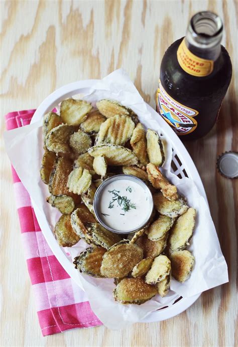 Fried Pickles Spicy Dill Pickle Mayo A Beautiful Mess