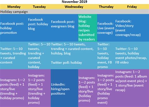Content Calendar Definition Tips And An Example