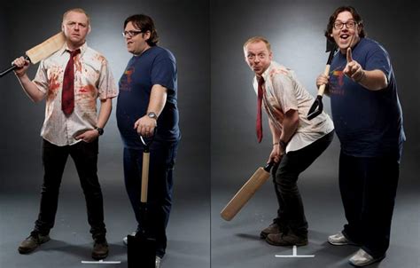 Simon Pegg Nick Frost Shaun Of The Dead Stylefrizz Photo Gallery