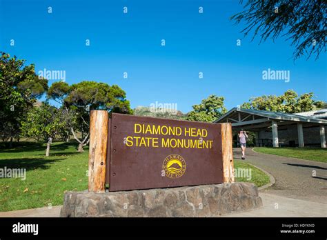 Diamond Head State Monument Leahi Crater Honolulu Oahu Hawaii