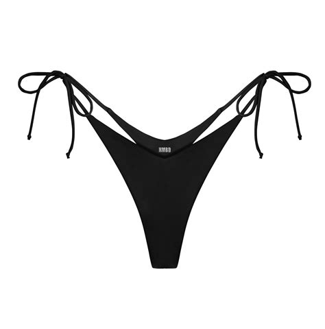 Hmbd Black Mini Bikini Thong