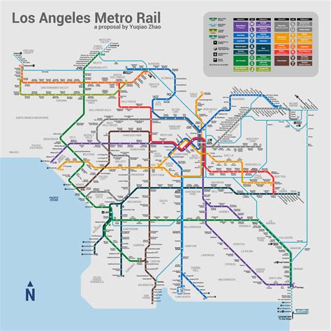 Popular 194 List Los Angeles Metro Map
