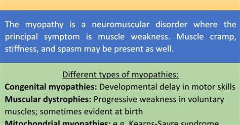 What Are The Diagnostic Criteria Of Myopathy And Inflammatory Myositis