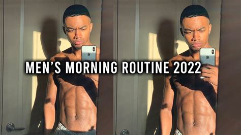 the best men s morning routine 2022 healthy and productive habits youtube