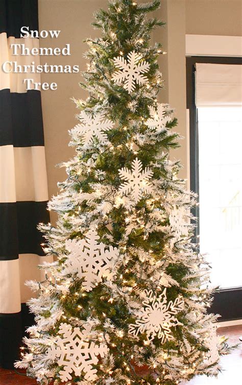 That's because our kids positively adore playing in the. Snow Themed Christmas Tree - Celebrating Christmas
