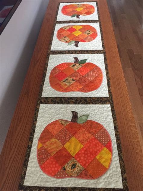 Quilted Pumpkin Fall Thanksgiving Patchwork By Countrysewing4u