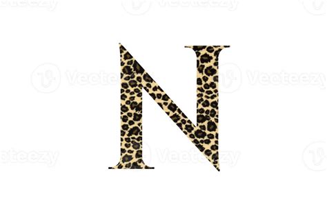 Leopard Glitter Alphabet Png 25827535 Png