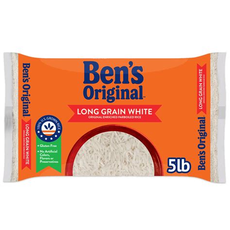 Bens Original Enriched Long Grain White Parboiled Rice Shop Rice