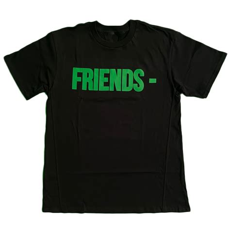 Vlone Friends Tee Black Green Vlone