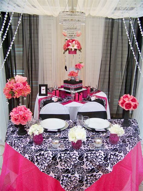 Damask House Of Glamour Party Bridalwedding Shower Party Ideas Photo 1 Of 4 Catch My Party
