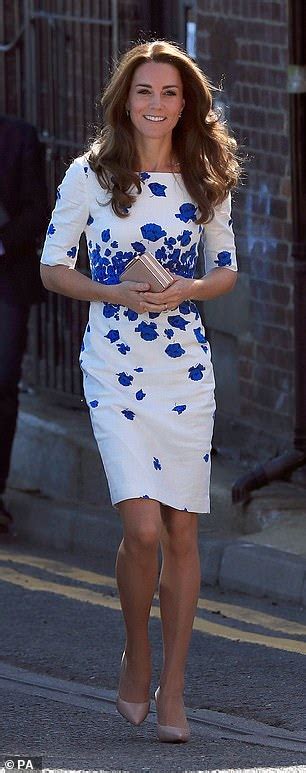 Kate Middleton Opts For Statement Heels And Bold Colours In Shoe