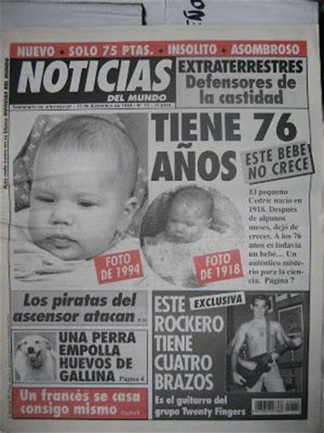 Últimas noticias de hoy en españa, martes 22 de diciembre de 2020. 'Noticias del Mundo' Una revista de humor en los 90 ...