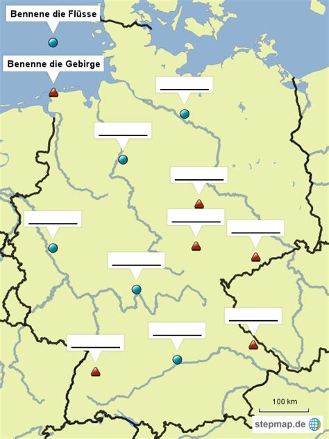 Karte von bayern (bundesland / provinz in deutschland) | welt atlas.de. Deutschlandkarte Mit Gebirgen Und Flüssen | My blog