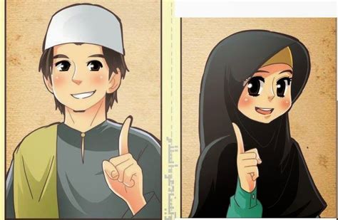 40 Gambar Animasi Laki Laki Muslim