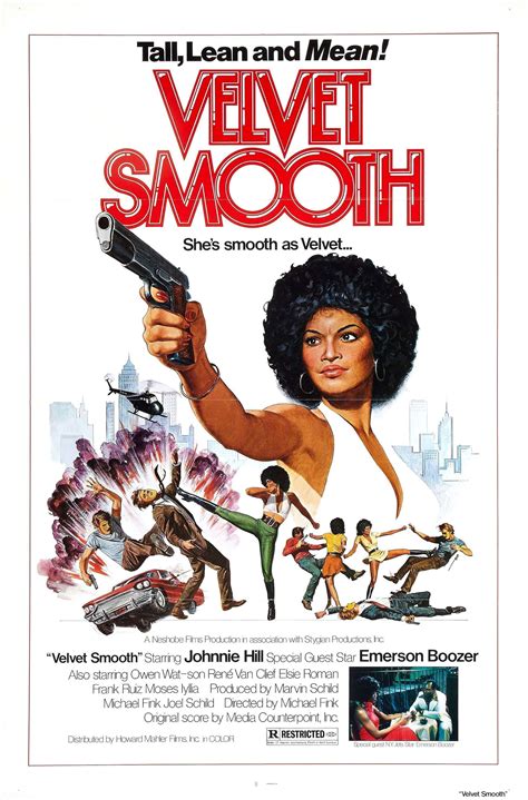 Velvet Smooth Movie Posters Blaxploitation Film Movie Posters Vintage