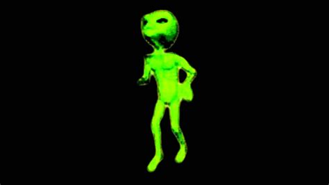 Alien Dancing Through Space Youtube