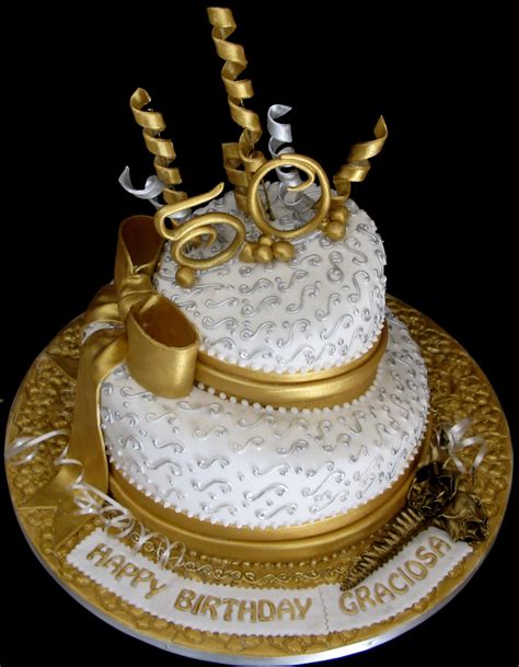 27 Wonderful Picture Of Golden Birthday Cake