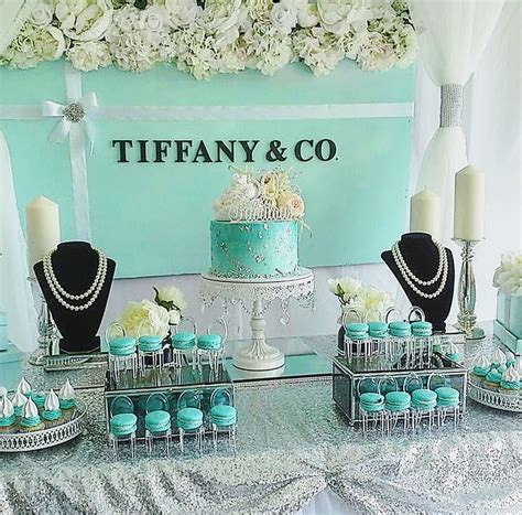 Tiffany Theme Party Tiffany Birthday Party Tiffany Wedding Sweet 16 Birthday Party 40th