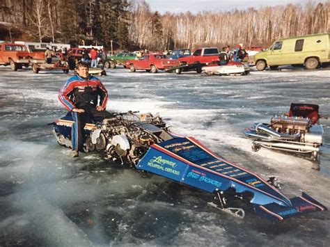 Snowmobile Dragster Vintage Sled Snowmobile Snow Vehicles