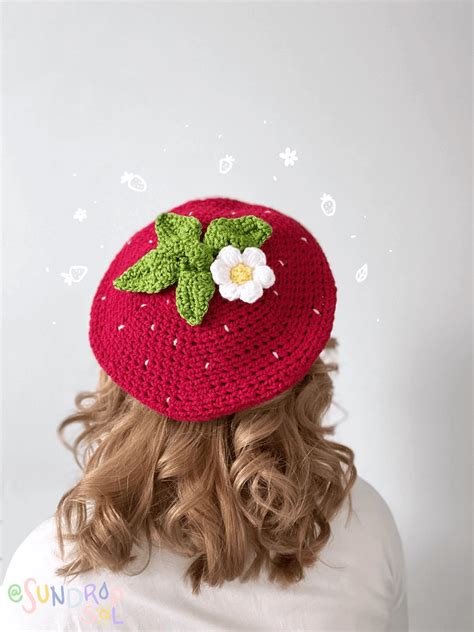 9 Sweet Strawberry Crochet Hat Patterns Moms Got The Stuff