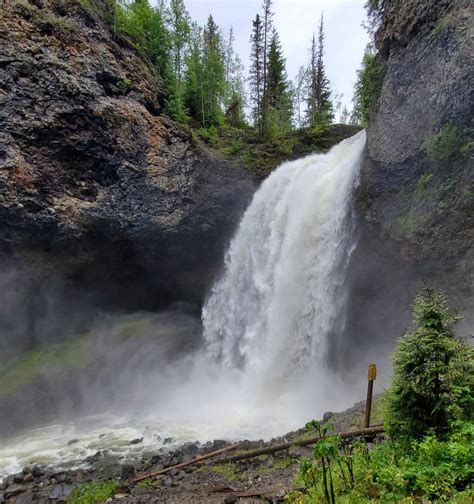 Visit Spectacular Wells Gray Waterfalls British Columbia Travel