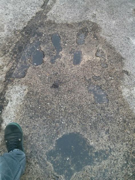 Monster Footprint In My Driveway Rpics