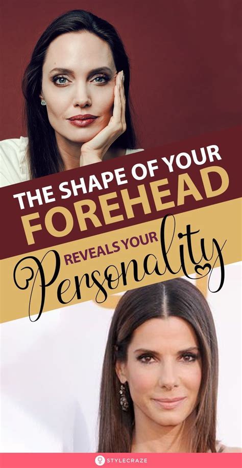 The Shape Of Your Forehead Reveals Your Personality Whats Your Shape