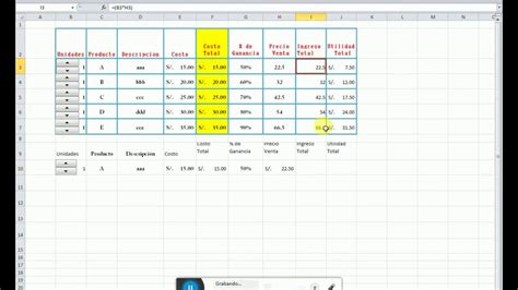 Cómo Calcular El Precio Final De Venta De Un Producto En Excel Fácil