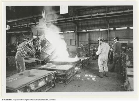 He handed my husband a penny and said something cryptic about needing it someday. Mason and Cox Steel Foundry • Photograph • State Library ...