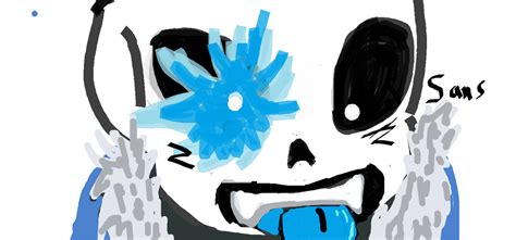 Sans Blue Tongue By Jackfrost 300 Truefr On Deviantart