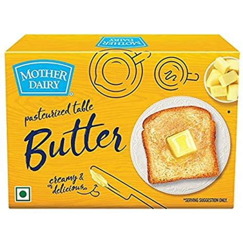 Mother Dairy Butter 500gm Bakery And Dairy