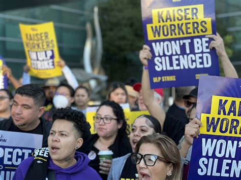 More Than 75000 Kaiser Healthcare Workers Strike La Weekly