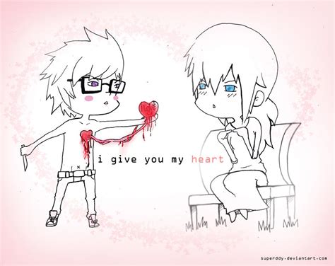 I Give You My Heart By Superddy On Deviantart
