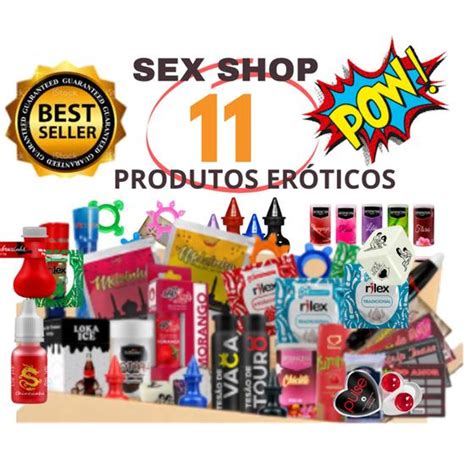 Kit 11 Produtos Sex Shop Eróticos E Para Adultos Sexy Roma Shop