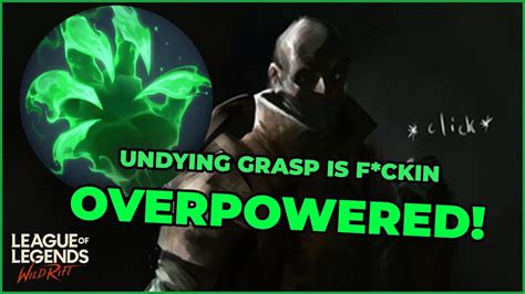 Grasp Of Undying Singed Is Op Wild Rift Gameplay Singed Gaming