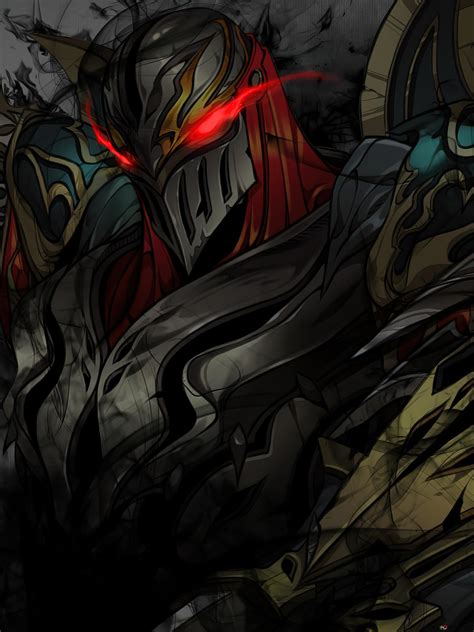 The Master Of Shadows Zed League Of Legends Lol 4k Wallpaper Download