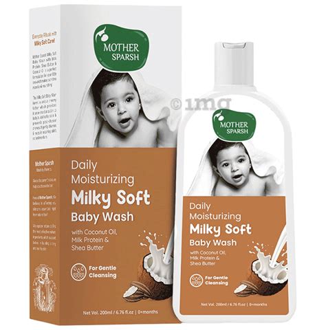 Mother Sparsh Daily Moisturizing Milky Soft Baby Wash Buy Bottle Of