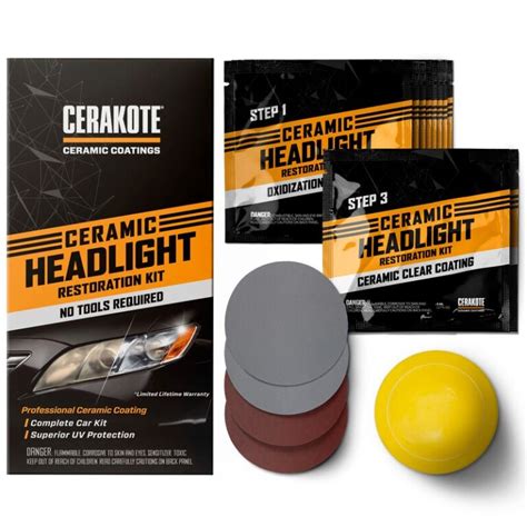 Cerakote Ceramic Headlight Restoration Kit Cerakote Uk Ceramic Coatings