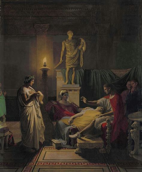 Virgil Reading From The Aeneid Painting By Lagra Art Fine Art America