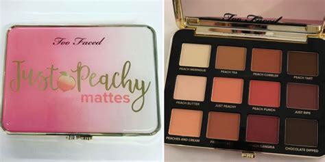 Too Faced Just Peachy Mattes Eyeshadow Palette Sweet Peach Makeup