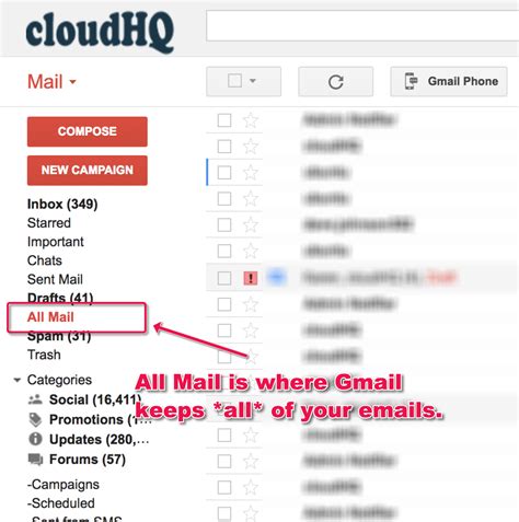 What Is Gmail All Mail And What Is Difference Between Inbox And All