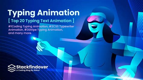 Top 20 Typing Text Animation Examples Stackfindover