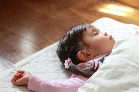 Sleeping Japanese Girl Stock Image Image Of Cute Girl 91078009