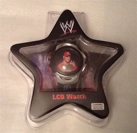 Wwe John Cena Lcd Watch Sealed In Plastic Star 2011 Wrestling Official